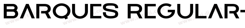 Barques Regular字体转换